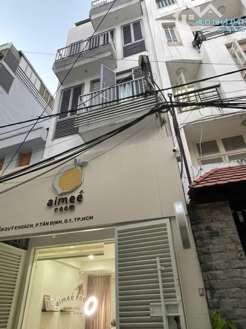 Hiếm nhà bán! Hẻm V.I.P Trần Quý Khoách, Tân Định, Quận 1 (4x20m) 5L TM - giá 22 tỷ - 1