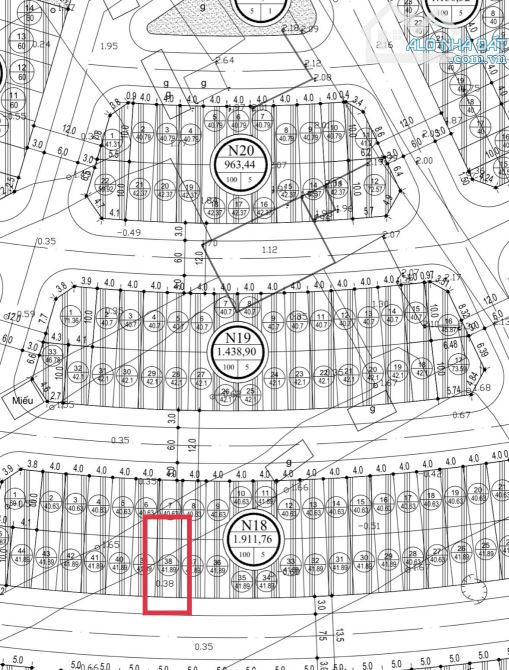 TĐC 9,2Ha đường rộng 13,5m - Thành Tô, Hải An  - Giá 87tr/1m  - Diện tích : mt 4m x 10m = - 1