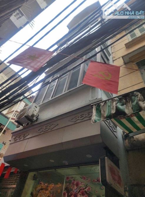 NGÕ THÔNG - KINH DOANH - GẦN PHỐ - DÂN XÂY.    TẦNG 1 LÀM CỬA HÀNG KINH DOANH  CÓ CỬA RIÊN - 1