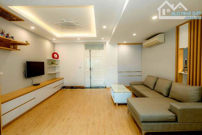 Căn hộ cc Nguyễn Cơ Thạch 90m2, 3PN, Lô góc 2 thoáng, View vườn hoa nội khu thoáng mát. - 1