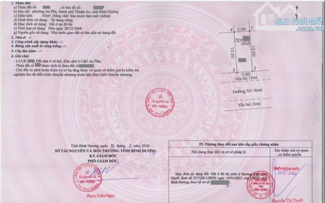 Bán nhà 1T2L 5x13m hoàn công, đường N1 KDC U&I p.An Phú, full nội thất - 1