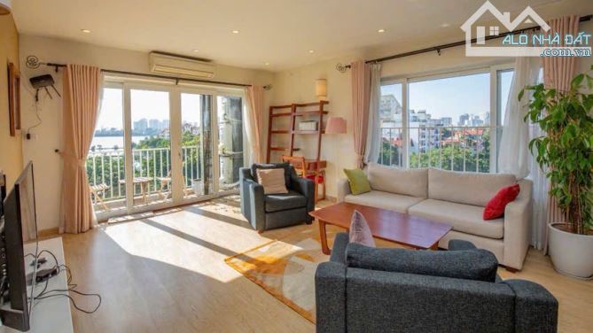 Mặt phố Tây Hồ - View Hồ Tây lộng gió - Tòa nhà 8 nổi 1 hầm - Thang máy - Sổ vuông đét. - 1