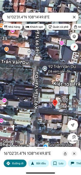 Bán đất Trần Văn Dư – gần biển Mỹ Khê, chợ Bắc Mỹ An, sinh lời cao - 1