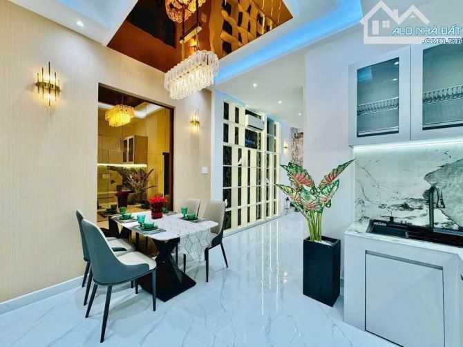 NHÀ GÒ VẤP CÓ THANG MÁY 4X16M 10,5 TỶ 5 TẦNG CÓ GARA Ô TÔ ĐƯỜNG THỐNG NHẤT P16 - 12