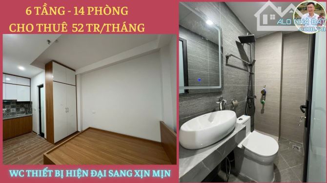 CCMN 6 Tầng - 14 Phòng Khép Kín - DÒNG TIỀN KHỦNG 52 Triệu/Tháng - Trung Tâm Đống Đa - 2