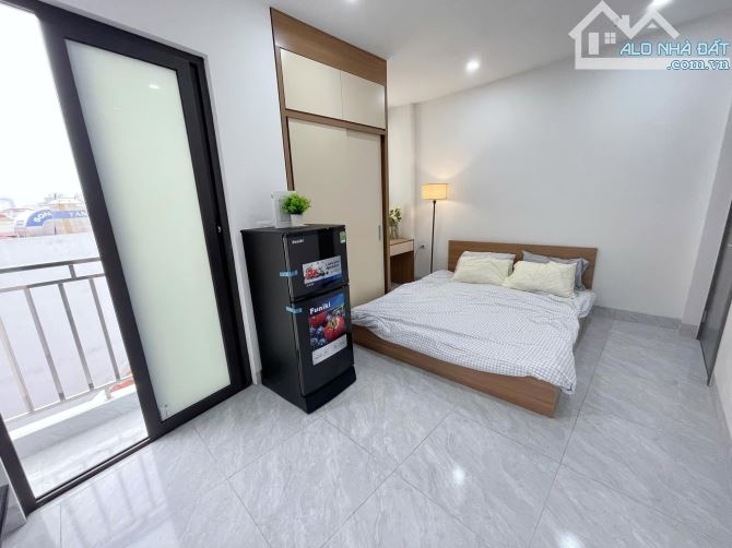 Bán toà CHDV Trần Thái Tông, 88m2*6T, ngõ nông, sát phố, 18P KK, dòng tiền 80 triệu/ th - 2