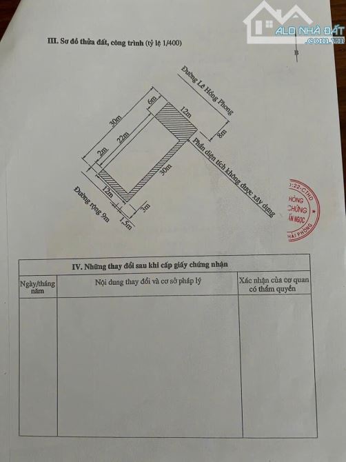 Bán đất mặt đường Lê Hồng Phong quận Hải An Hải Phòng - 3