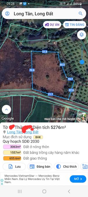 5276m2 ngay mặt hồ lồ ô- long tân giá 7 tỷ 700 - 3