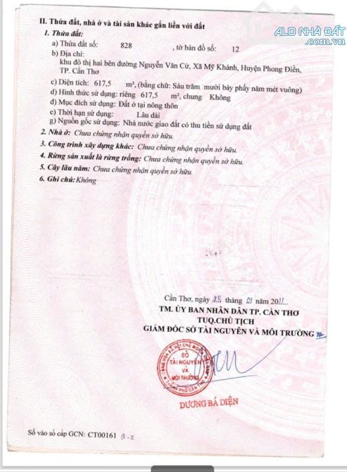 Đất lớn góc 2 mặt tiền Nguyễn Văn Cừ và đường 24, Mỹ Khánh, Phong Điền, Cần Thơ - 33.4 tỷ - 3