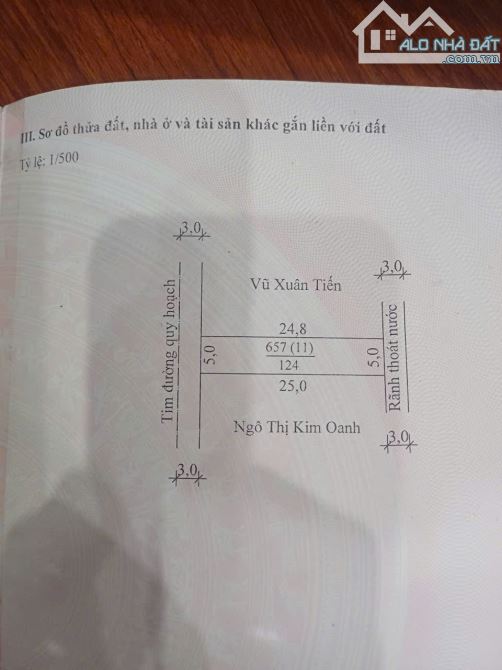 124m2 đất Sâm Linh, Minh Tân sát chợ , trung tâm xã Minh Tân - 3