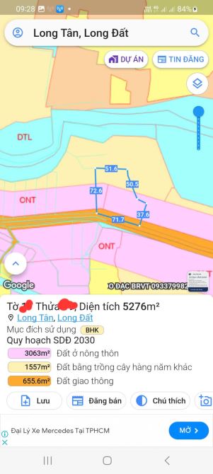5276m2 ngay mặt hồ lồ ô- long tân giá 7 tỷ 700 - 4