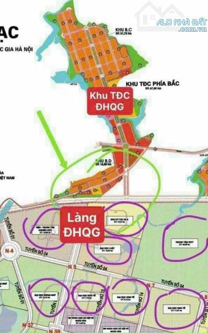 Đất tái định cư Đại học Quốc gia Hà Nội – Giá rẻ hơn cả cà phê sáng! 100m² “Vị trí vàng - 3