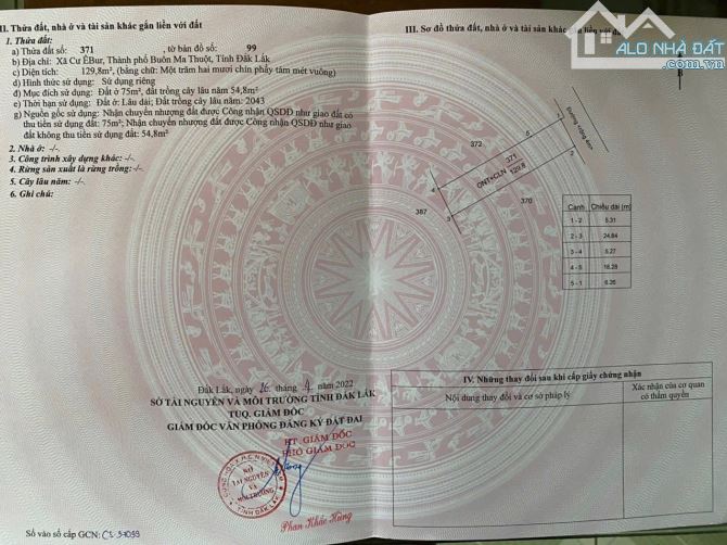Bán nhà đường B Phạm Ngũ Lão xã Cư Ebur TPBMT - 5
