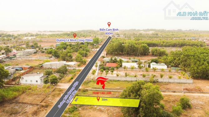 8x30 (240m2) Trần Quang Diệu Tân Phước Gần Biển Giá Rẻ - 5