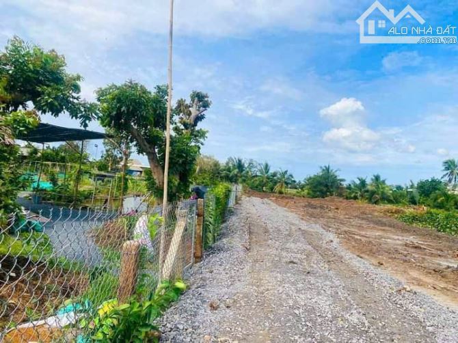 Hàng thơm, 600m2 đất vườn View Kênh Tân Trụ, chỉ 550tr - 5