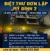 BÁN BIỆT THỰ ĐƠN LẬP KĐT MỸ ĐÌNH 2, LÔ GÓC, THANG MÁY. 200m2 MT 11m, giá 68,5 tỷ.