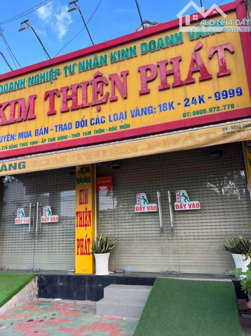 BÁN NHÀ MẶT TIỀN ĐẶNG THÚC VỊNH – GẦN NGÃ TƯ TRỊNH THỊ MIẾNG,