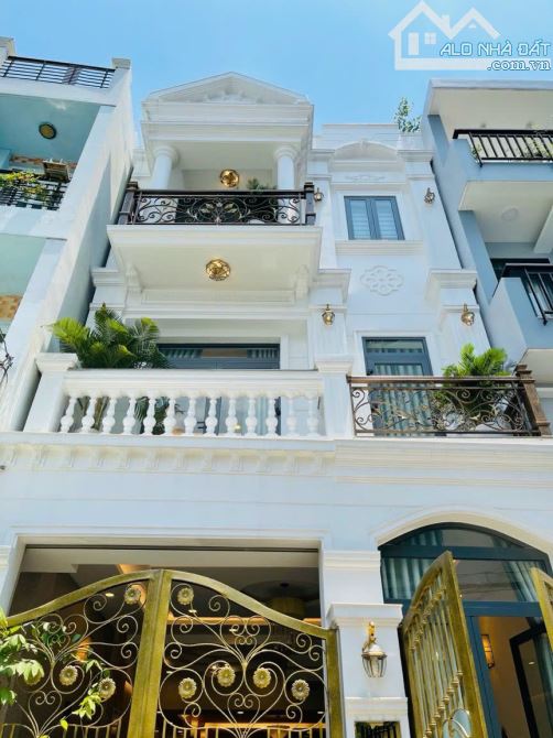 NHÀ HẺM XE HƠI  6M- QUANG TRUNG GÒ VẤP, 85M2 4 TẦNG GIÁ 8.7 TỶ