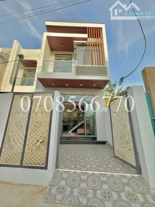 Nhà 1 trệt 1 lầu rẻ như cho gần chợ Bình Điền  vài phút xe máy, 82 m2, giá 1,3 tỷ
