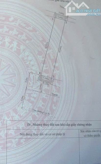 Bán nhà mặt đường Cát Bi ( Gần Cầu Rào 1 ) vị trí đẹp