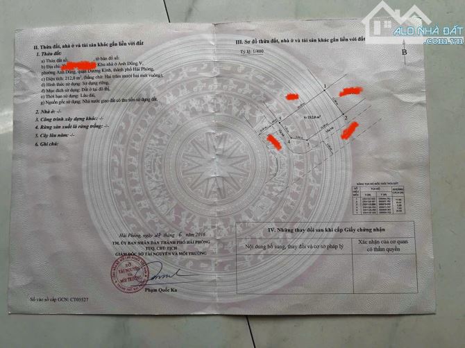 Bán đất lô góc biệt thự anh dũng 5 gần trục chính