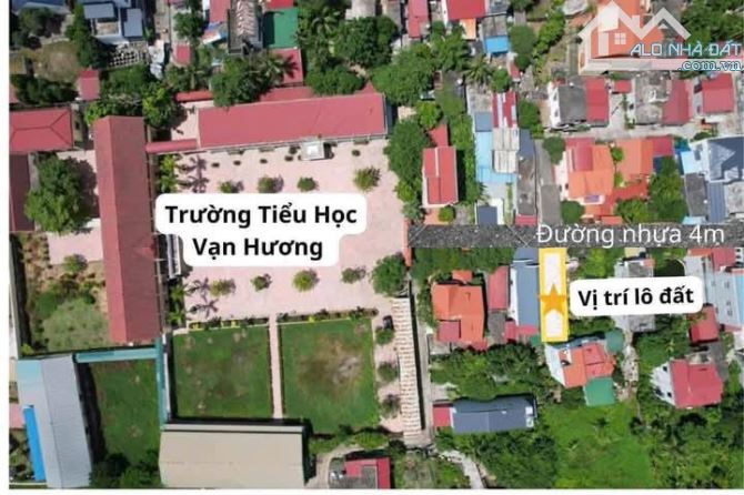 Bán lô đất tại trục đường nhựa Vạn Hương - quận Đồ Sơn