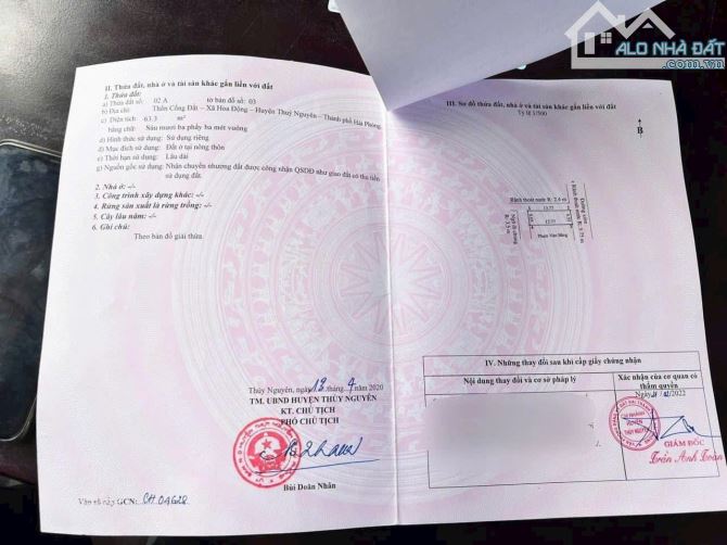 ‼️Lô góc 63m2 hai mặt ngõ cực đẹp ngay trung tâm Hoa Động giá 2,x tỷ.  - Diện tích 63m2 mặ