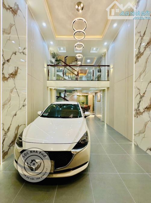 64m2, BÁN NHÀ ĐẸP 5 TẦNG, HẺM 8M, LÊ VĂN THỌ, P14 GÒ VẤP, NHỈNH 7 TỶ