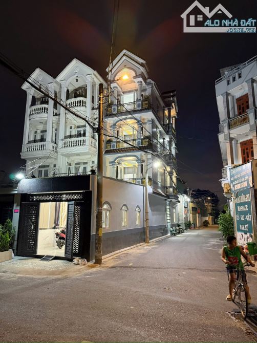 BÁN GẤP NHÀ MẶT TIỀN THỚI AN 13, QUẬN 12 –4 TẦNG, 100m²–CHỈ 9,5 TỶ–FULL NỘI THẤT CAO CẤP - 1
