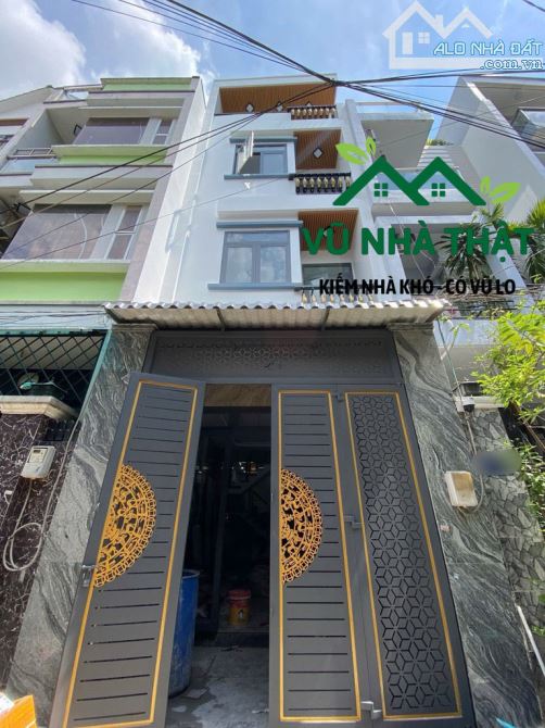 Gấp Bán Siêu Phẩm 4 Tầng Giáp Tân Phú – Sát Mặt Tiền – Hẻm Xe Hơi Thông – Nhỉnh 5 Tỷ TL - 1