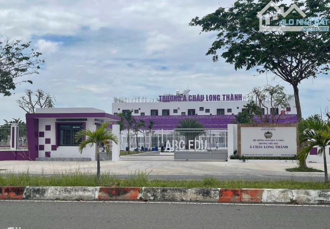 NGỘP BANK - Ra gấp lô D2D Long Thành DT 184m2 đối diện Trường Á Châu, giá chốt 2tỷ950tr - 1