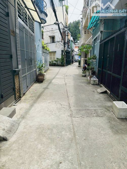 Chưa tới 2 tỷ, nhà 43m² Lê Văn Linh xây 1 trệt 1 lầu. Gần chợ Xóm Chiếu, hẻm 5m sổ riêng - 1