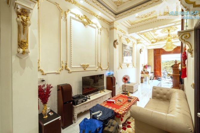 SIÊU PHẨM BIỆT THỰ DÁT VÀNG - NỘI THẤT CHÂU ÂU XỊN XÒ - NGANG 5.3M NỞ HẬU 9M  DT 150M - 2 - 1