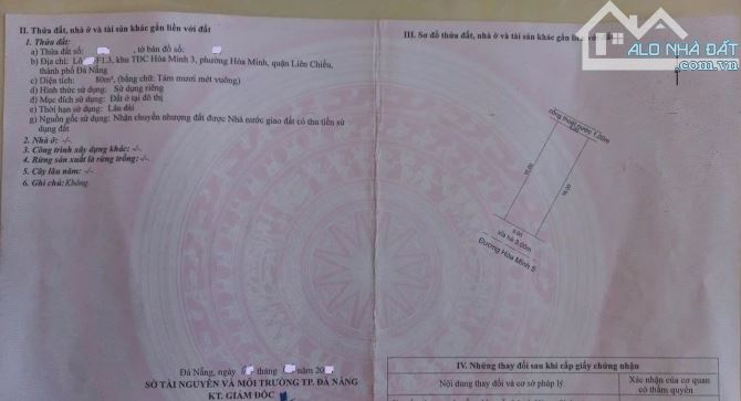 🔴💥Bán đất đường Hòa Minh 5 - Gần biển - sát Hồ Tùng Mậu - 1