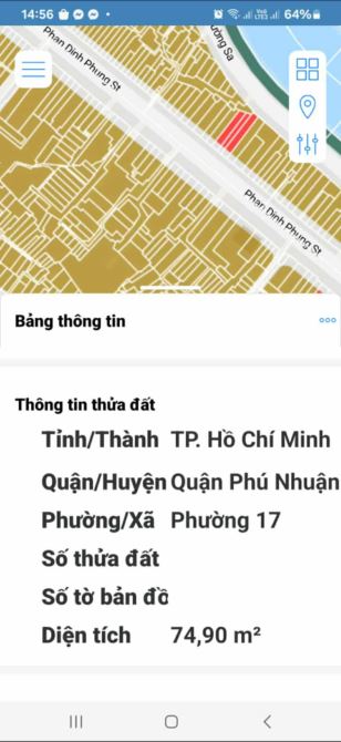 PHÚ NHUẬN SÁT Q1 HẺM XE HƠI VÀO NHÀ, 75M2, 10 TỶ 2 THƯƠNG LƯỢNG. - 1