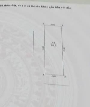 Thôn 1 Vạn Phúc, Thanh Trì. DT: 55m, MT: 4m, giá:3.55 tỷ, lô góc, đường thông ô tô - 1
