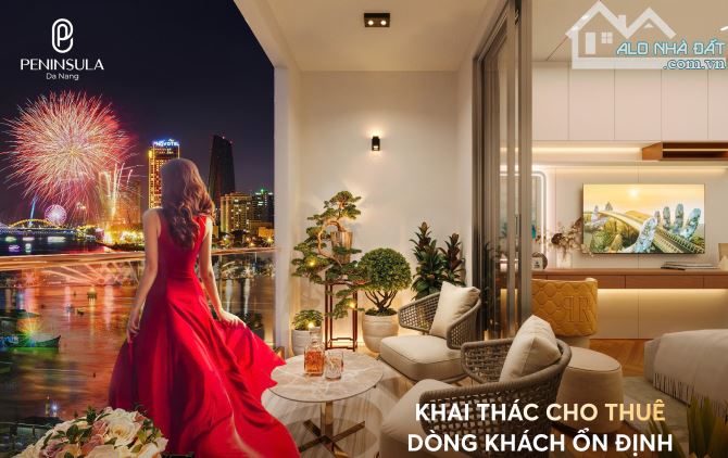 Hàng hiếm 5 căn đẹp nhất dự án Peninsula, view sông Hàn + pháo hoa, giá CĐT, sổ lâu dài - 1