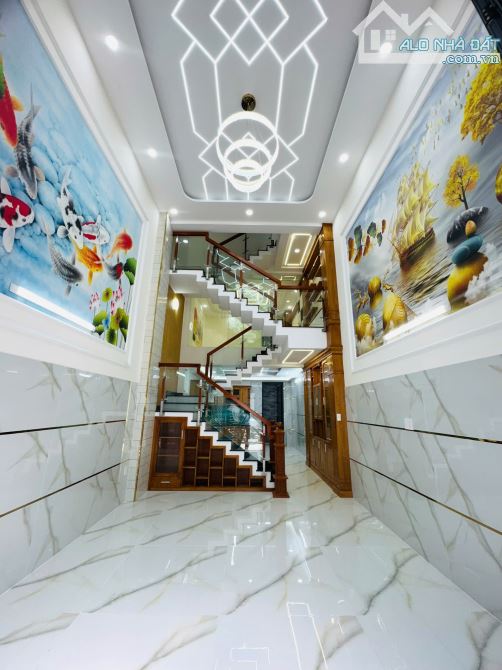 Nhà Hẻm Ô tô Đường Mã Lò, 52m2, 5 lầu, 5 P.Ngủ, Sổ Hồng Hoàn Công Đủ. - 1