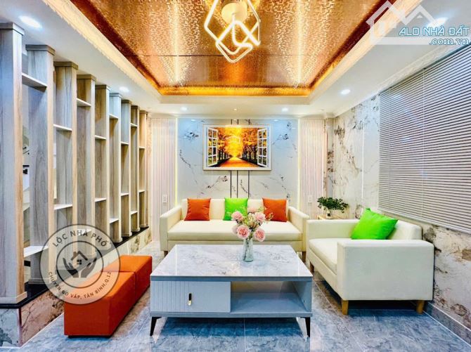 64m2, BÁN NHÀ ĐẸP 5 TẦNG, HẺM 8M, LÊ VĂN THỌ, P14 GÒ VẤP, NHỈNH 7 TỶ - 1