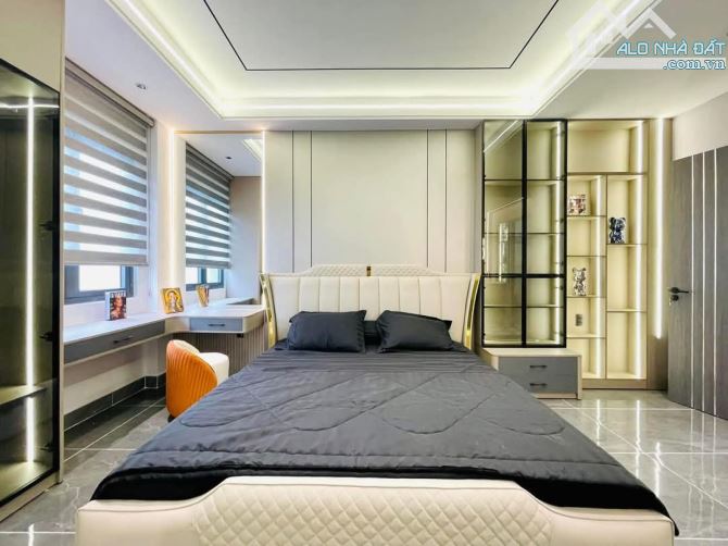 NHÀ GÒ VẤP ĐƯỜNG LÊ VĂN THỌ P8 CÓ THANG MÁY 4X19M HẺM THÔNG 12M 15 TỶ CÔNG VIÊN LÀNG HO - 14