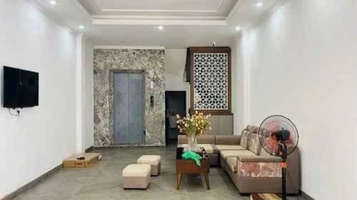 Bán nhà   Hoàng Sâm  Cầu Giấy 52m2, oto , mặt tiền 20m, thang máy, mới tinh  12 tỷ 6 - 2