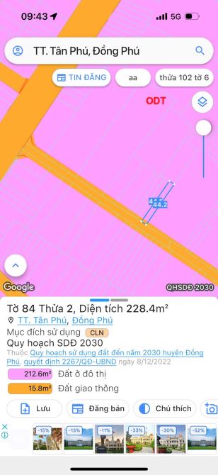 216M2 Full THỔ CƯ TẠI TRUNG TÂM TT TÂN PHÚ, 5x44 GIÁ SIÊU CẠNH TRANH - 2