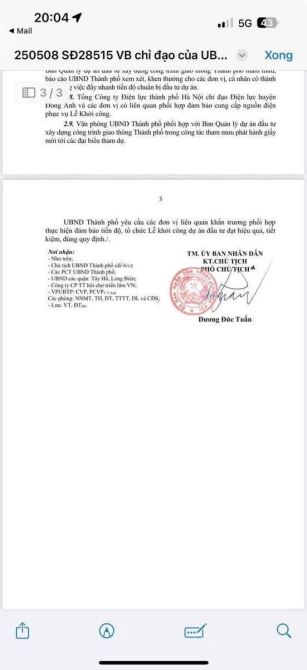 Siêu phẩm nhà 3 tầng tổng diện tích 715m giá hơn 6 tỷ hộ khẩu đông anh cách Cty xích líp v - 2