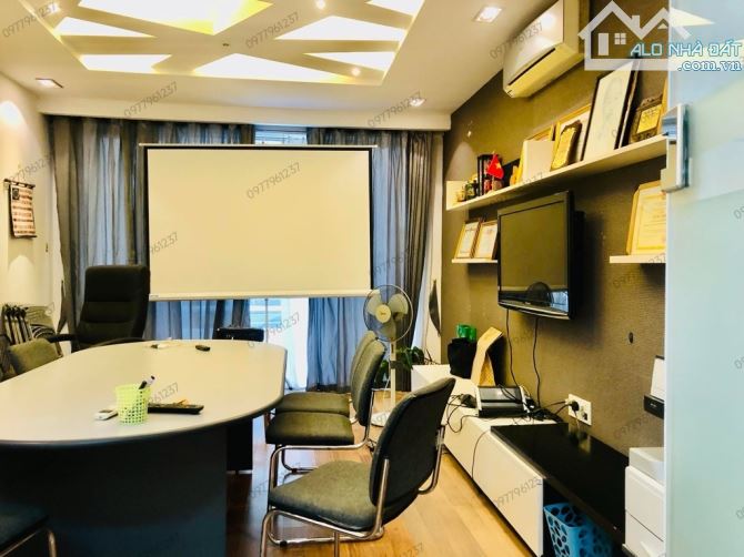BÁN NHÀ CẦU GIẤY 55m2 × 6T × MT 4,5m. MẶT NGÕ KINH DOANH - GARA Ô TÔ + VĂN PHÒNG - 1