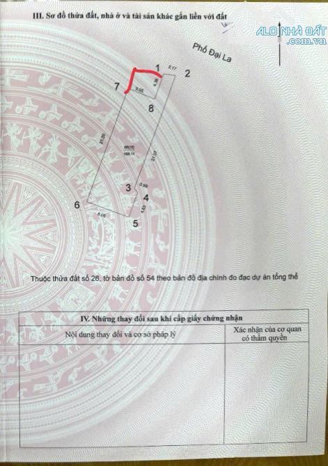 Bán Nhà Mặt Phố Quận Hai Bà Trưng Lô Góc 195m2T MT8m Vỉa Hè 2 THOÁNG 108 Tỷ Đại La. - 1