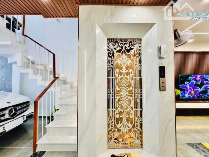 Bán nhà hẻm 6m đường Phạm Văn Chiêu, P.9, 4 x 15, 5 lầu, có thang máy  giá 9.8 tỷ tl - 2