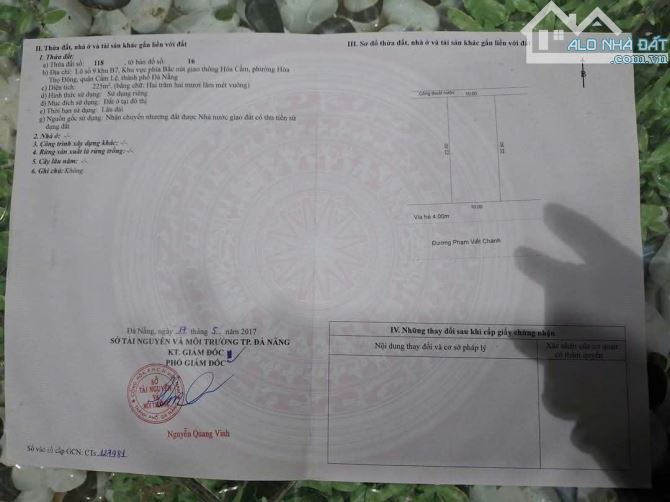 Bán lô biệt thự 225m2 view hồ đường 7,5m Phạm Viết Chánh, Cẩm lệ - Đà Nẵng - 2