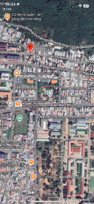 Bán đất  2 mặt tiền trước sau đường Phan Thị Niên - Vĩnh Hoà.DT 103,4M NGAG 5M GIÁ 4,560TY - 2