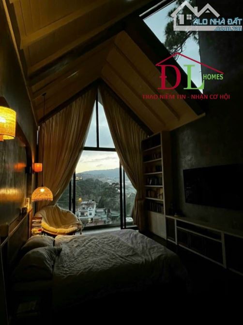 Bán villa Hoàng Diệu, Đà Lạt DT 364m2 yên bình bên tán thông già và view thác Camly - 2