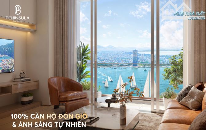 Hàng hiếm 5 căn đẹp nhất dự án Peninsula, view sông Hàn + pháo hoa, giá CĐT, sổ lâu dài - 2